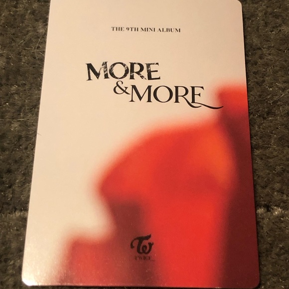 *6 for $10!* Mina Photocard More & More The 9th Mini Album Twice Kpop Girl Group - Picture 5 of 9